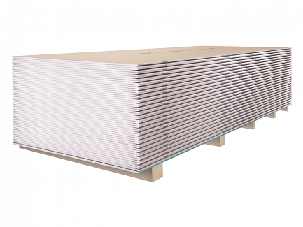 Гипсокартонный КНАУФ-лист стандартный 3300x1200x12,5мм